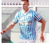  ?? LAPRESSE ?? Arkadiusz Reca, 25 anni, in azione con la Spal