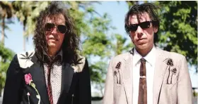  ?? | MATT WINKELMEYE­R/ GETTY IMAGES ?? Musicians Travis Good ( left) and Dallas Good of The Sadies.