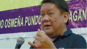  ??  ?? MAYOR TOMAS OSMEÑA