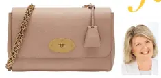  ??  ?? MINI CLASSIC LILY ROSEWATER BAG, £950, MULBERRY.COM