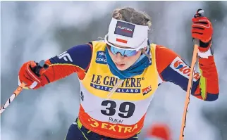  ??  ?? 21-letnia Izabela Marcisz wywalczyła ostatnio złoty medal w biegu na 10 km stylem dowolnym (kategoria U-23) podczas mistrzostw świata juniorów.
