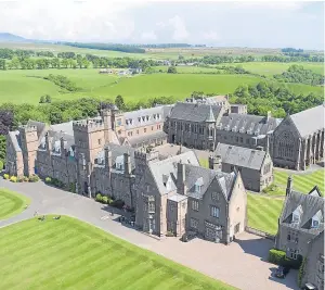  ??  ?? A former student at Glenalmond College claims he has mental health issues after being subjected to bullying at the school.
