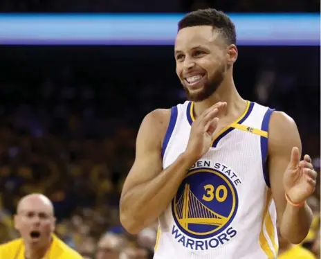  ?? EZRA SHAW/GETTY IMAGES ?? One of the NBA’s best bargains last season at a little more than $12 million, Stephen Curry is re-upping for five years and more than $200 million.