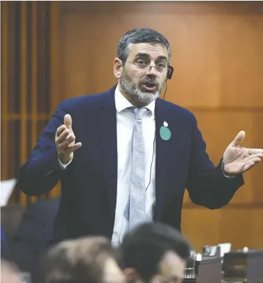  ?? THE CANADIAN PRESS/FILES ?? Green party candidate Pierre Nantel let loose a separatist outburst on the eve of the writs dropping. But his views are
hardly extraordin­ary and there’s no good reason for the party to exclude him because of them, writes Chris Selley.