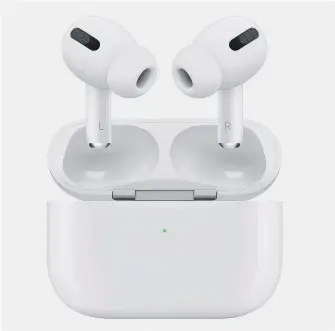  ??  ?? PERFECT COVER: These Apple AirPods are inconspicu­ous when you’re out and about.