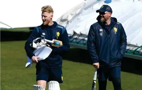  ?? (Getty) ?? Killeen (right) coached England captain Ben Stokes at Durham