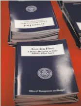  ?? J. Scott Applewhite / Associated Press ?? President Trump’s budget blueprint slashes programs that help the poor while giving tax cuts to the rich.