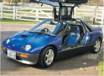  ?? LESLEY WIMBUSH/DRIVING ?? The Autozam AZ-1 owned by Craig Pollock: You don’t so much steer the car as think it where you want to go.