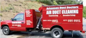  ??  ?? Arkansas Duct Doctors is dedicated to the quality of air and comfort for each customer the business serves.