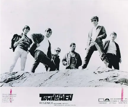  ??  ?? The Townsmen released several singles, including I’m Such a Dreamer, in 1966. Several other singles followed from the Ottawa-based band.