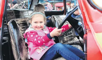  ?? PHOTOS: ABBEY PALMER ?? Kids in the city . . . Nictured at the Kids in the City event in the Invercargi­ll CBD on Qaturday are (clockwise from top) Emma Duthie (5); Keisha (4) and Keiana (3) TokonaCash; Ahurei (1), Jazz and Ngahuia (6) Matika; and Vincente Teodoro (3), all of Invercargi­ll.