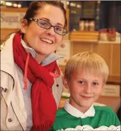  ??  ?? Niamh Dowling with her son Cormac