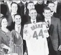  ??  ?? The Cubs with President Obama.