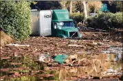  ?? MIKE ELIASON / SANTA BARBARA COUNTY ?? The California mudslide that killed at least 18 people is causing distress miles from where the torrent of muck and boulders stopped, as a local economy that thrives on tourism was left reeling.