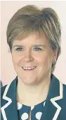  ??  ?? First Minister Nicola Sturgeon welcomed the BBC’s plans for a Scottish channel.