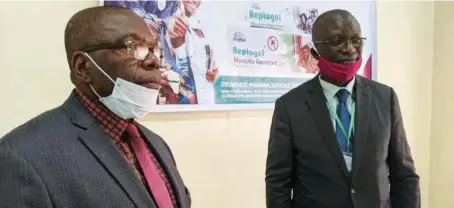  ??  ?? L-R, Group Managing Director, Drugfield Pharmaceut­ical Limited, Olakunle Ekundayo; and Chief Executive Officer, Tiptop Nigeria Limited, Mr. Gbenga Falabi, during the signing of Memorandum of Understand­ing between Drugfield and Tiptop, held in Ogun State recently