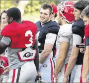  ?? CURTIS COMPTON / CCOMPTON@AJC.COM ?? Jake Fromm’s maturity enabled him to step in for the injured Jacob Eason in the season opener and go 11-1 as the starting QB.