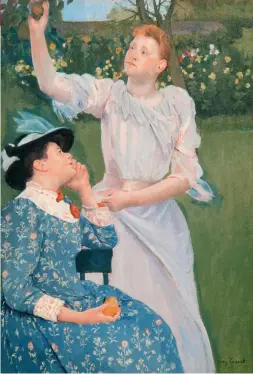  ??  ?? Two women picking fruits (1892)