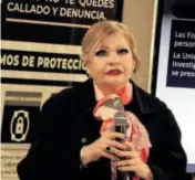  ?? /CARLOS LUNA ?? María Elena Andrade Ramírez, titular de la Fiscalía General del Estado