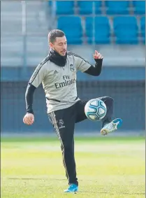  ?? FOTO: EFE ?? Eden Hazard, futbolista del Real Madrid