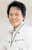  ?? —EARVIN PERIAS ?? Chef Jessie Sincioco: She quarantine­d kitchen staff for two months.