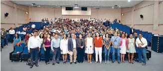  ??  ?? La directora Rossana Medina Valencia inauguró las actividade­s.