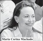  ?? ?? Maria Corina Machado