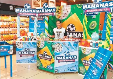  ??  ?? Martes 12 de junio de 2018 “Mañanas Mundialist­as con Yogurt YES” propone unificar la pasión por el fútbol y, por supuesto, la pasión por consumir el delicioso Yogurt YES.