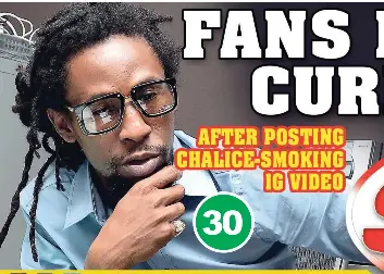 Fans Bash Jah Cure Online Pressreader