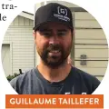  ??  ?? GUILLAUME TAILLEFER