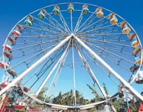  ??  ?? ENTERTAINM­ENT: A reader says the Cairns Show can be expensive, but their children are encouarged to save a bit from their pocket money,