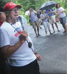  ?? File photo by Ernest A. Brown ?? Long-time Cumberland track and cross country coach Tom Kenwood retired from coaching indoor and outdoor track recently. Kenwood will coach the school’s cross country team for one more season.