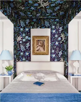  ?? Nickolas Sargent/Contribute­d photo ?? Greenwich designer Patrick Mele was chosen to design a bedroom for the Kips Bay design showcase in New York City. The showcase runs through May 28.