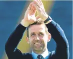  ??  ?? Another win for boss Neil McCann.