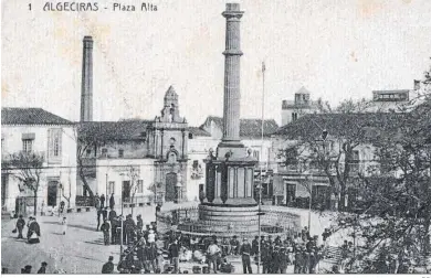  ?? E.S. ?? La Plaza Alta, alrededor de 1900.