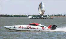  ?? Courtesy: Team Abu Dhabi ?? Team Abu Dhabi sealed an emphatic 1-2 finish in Race Two of the Shanghai Grand Prix on Dishui Lake yesterday afternoon.