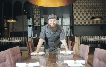  ?? PHOTOS: JULIE OLIVER/POSTMEDIA ?? Executive chef Jeff Bradfield in the newly expanded dining area of Social on Sussex Drive in downtown Ottawa.