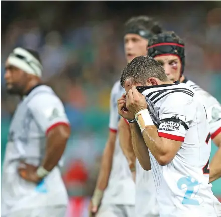  ?? Zimbio ?? Crusaders players after the game. Photo: