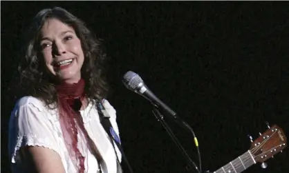  ?? Photograph: Julie Jacobson/AP ?? Nanci Griffith performs in 2004.