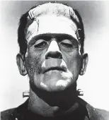  ??  ?? Terrifying: Boris Karloff in the 1931 film as Frankenste­in’s monster