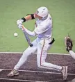  ?? SARA DIGGINS/AMERICAN-STATESMAN ?? Jared Thomas was leading the Longhorns in batting average, runs, hits, walks and steals going into this weekend’s three-game series at No. 18 Oklahoma.