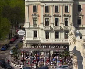  ??  ?? You must try some coffee and sachertort­e at the famous Cafe Landtmann