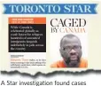  ??  ?? A Star investigat­ion found cases of immigratio­n detainees who had been jailed for years.