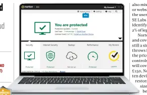  ?? ?? Norton 360: decent protection, but beware false positives