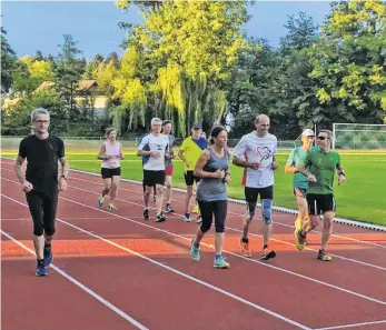  ?? ARCHIVFOTO: HELENA GOLZ ?? In den vergangene­n Jahren kamen durchschni­ttlich rund 30 Läufer zu jedem Training.