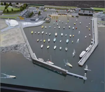  ??  ?? Plans for Bray Harbour as envisioned by the Bray Harbour Joint Developmen­t Committee.