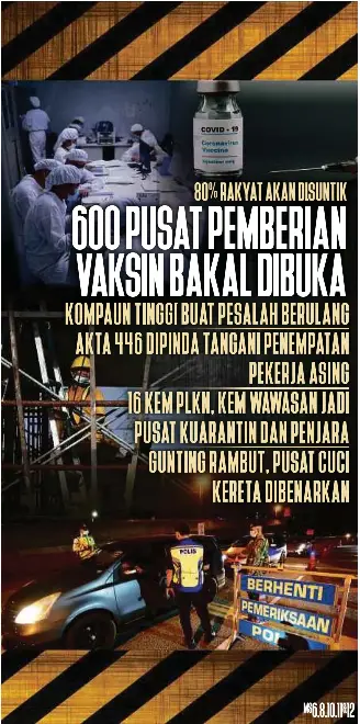 600 Pusat Pemberian Vaksin Bakal Dibuka Pressreader