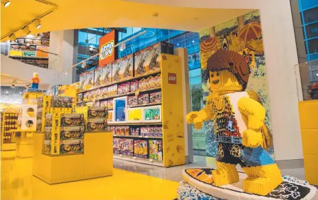  ?? Picture: SUPPLIED ?? The popular Lego Store at Robina Town Centre is open for business.