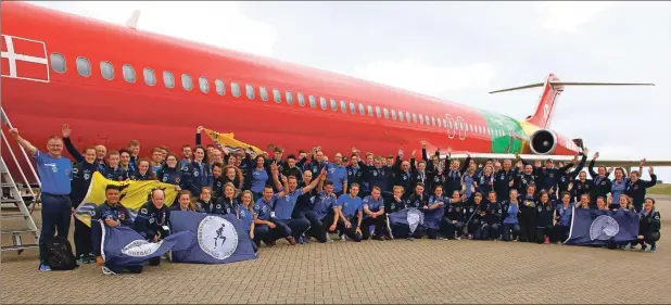  ??  ?? The Western Isles team returned with a record medals haul.