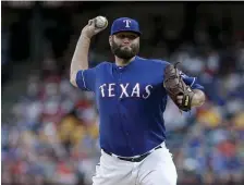  ?? GETTY IMAGES ?? BIGGER IN TEXAS: Lance Lynn struck out 11 in seven shutout innings as the Rangers blanked the Astros, 5-0.
